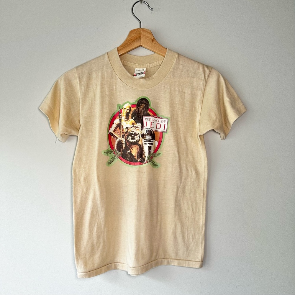 Vintage 1983 Star Wars Return Of The Jedi Graphic T-Shirt